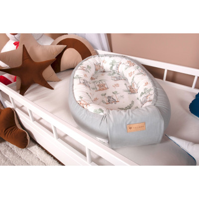 Culla per neonato in cotone e poliestere 